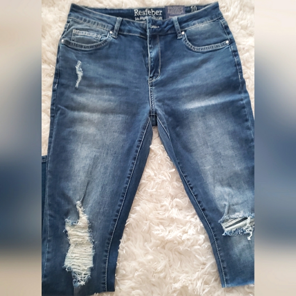 Resfeber Skinny Distressed Jeans